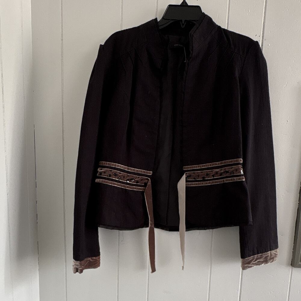 Vero Moda Women’s Vintage Jacket Ankara Blazer 100% Cotton Size 40 - Picture 2 of 11